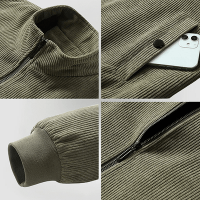 Ulrich™ - Cordjacke mit Fleecefutter