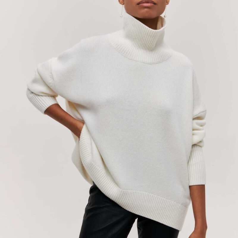 Paula™ - Strikket Varm Turtleneck